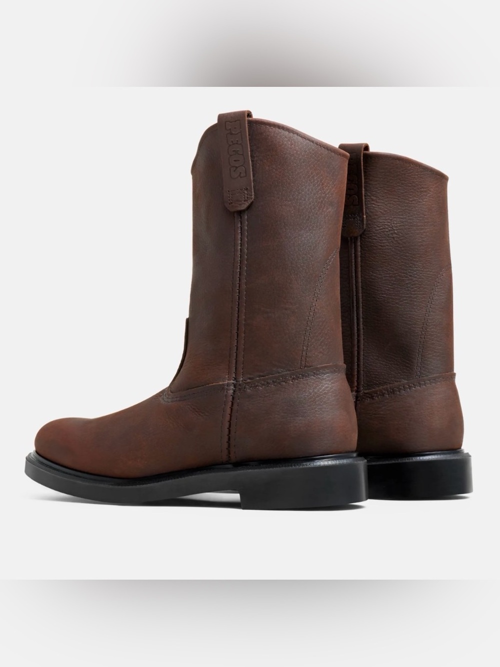 Red wing Pecos soft  Toe Pull-On Boot Mens Size 9.5